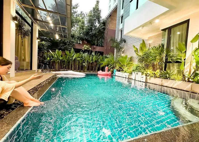 Villa 1897summer 曼谷中心7卧asok&thong Lor800平米海天别墅